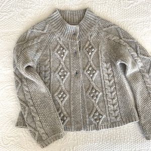 Mini Boden Girls 100% Wool Cardigan Sweater for 6-7-8 y. o.